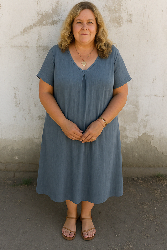 Vestido Naranja Alegre