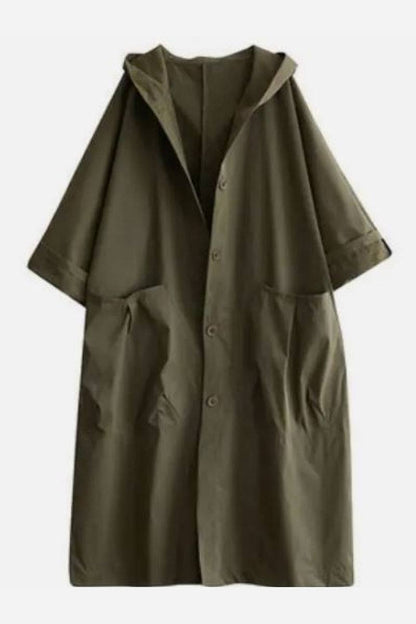 Gabardina Impermeable Oversize