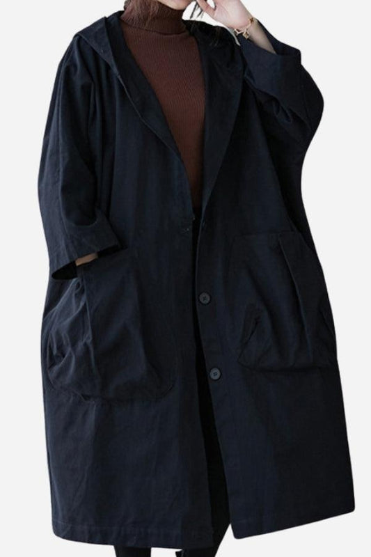 Gabardina Impermeable Oversize