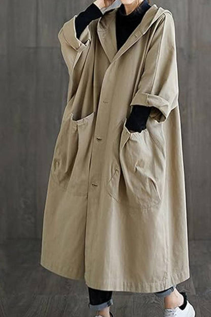 Gabardina Impermeable Oversize