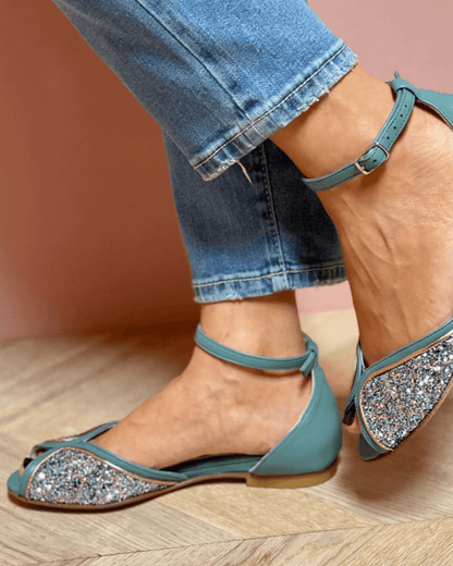 Sandalia Glamour Glitter