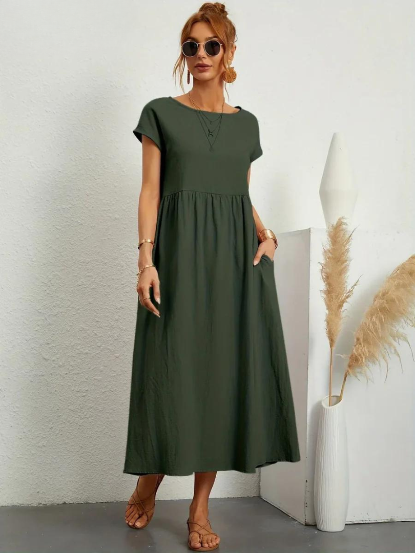 Vestido Fresco de Lino