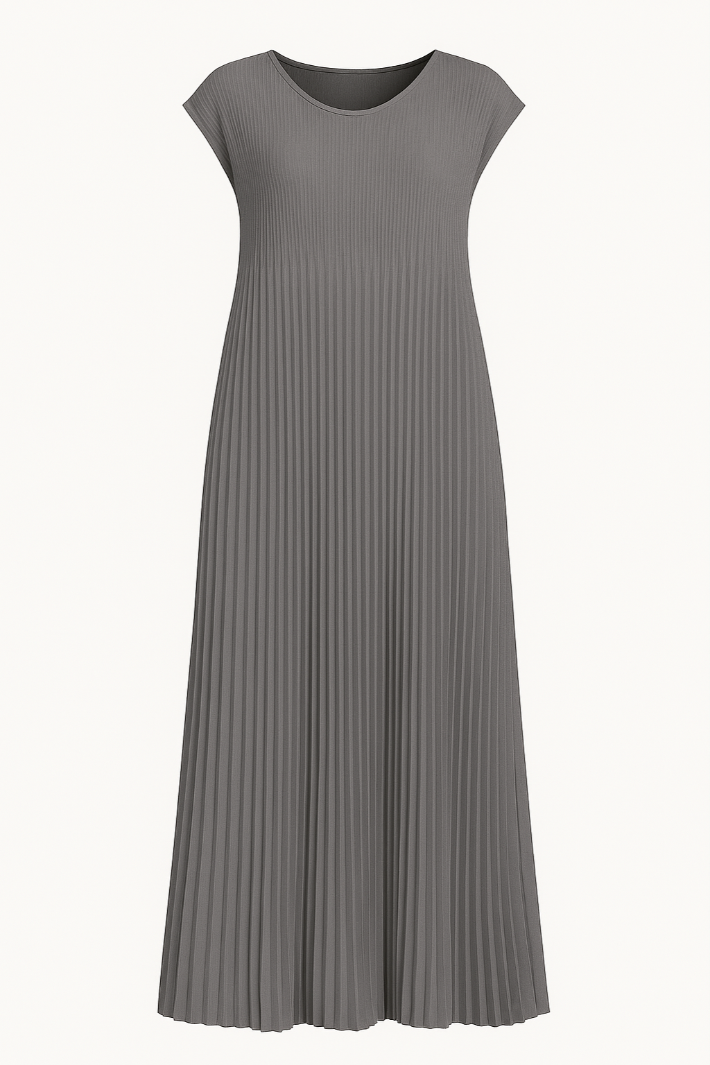Vestido-Plegado Comodidad Fluyente