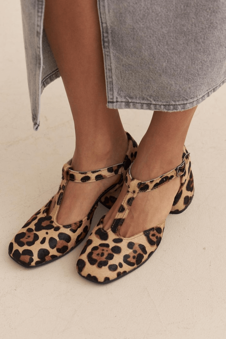 Zapatos Animal Print Elegantes