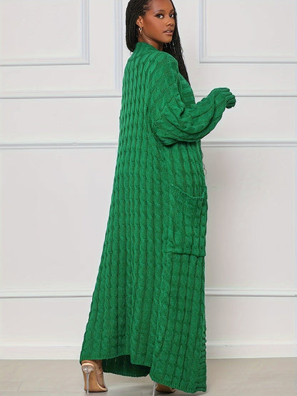 Cardigan Comprido de Punto