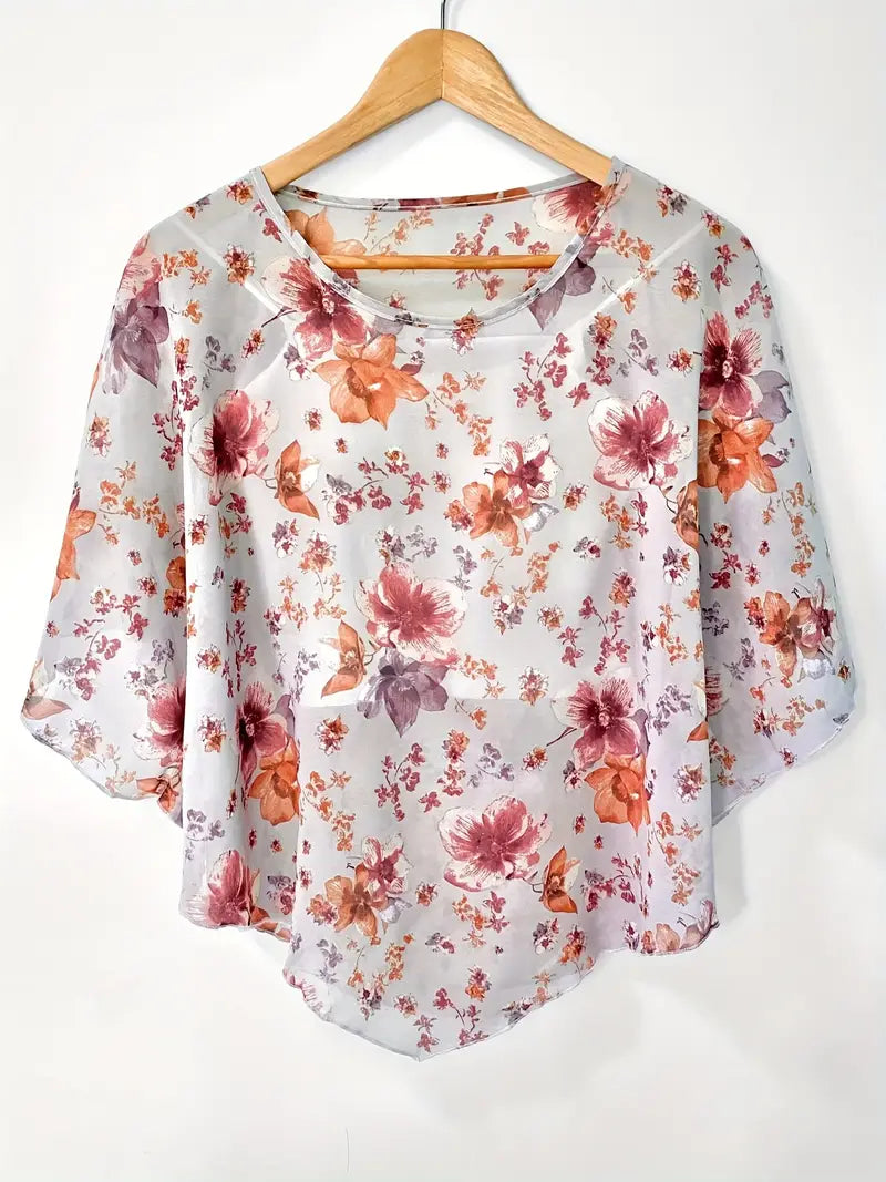 Jersey Floral Confort-Transpirable