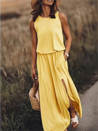 Elegancia Fluyente Boho Vestido