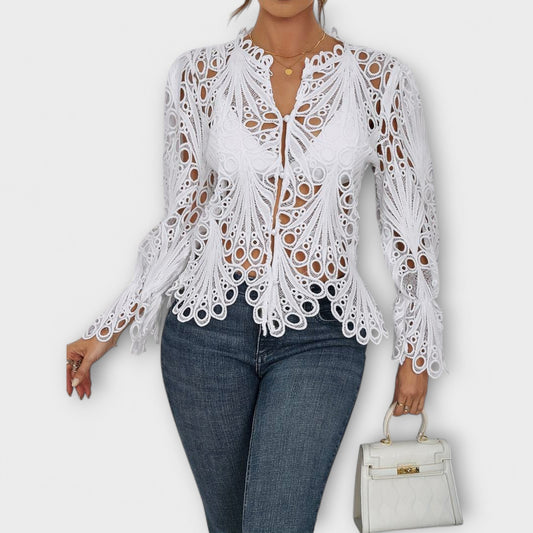 Blusa Asimétrica Sofisticada