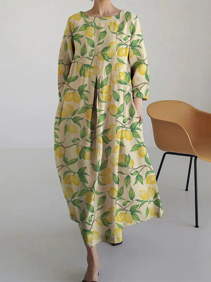 Vestido Midi Mediterráneo