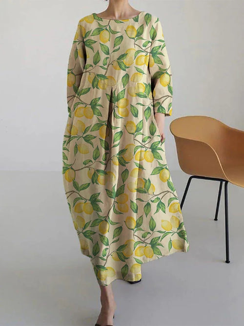 Vestido Midi Mediterráneo