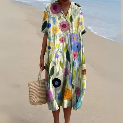 Vestido Floral Elegante