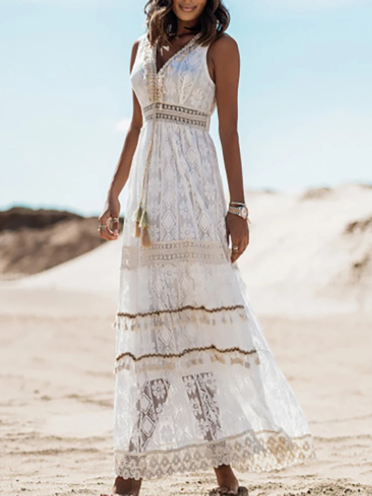 Elegante Vestido Bohemio