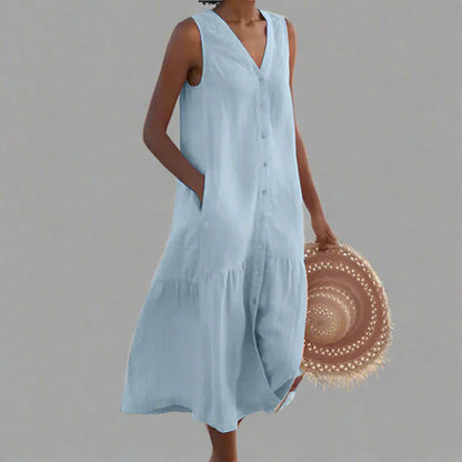 Vestido Camisero Ultra-Fresco