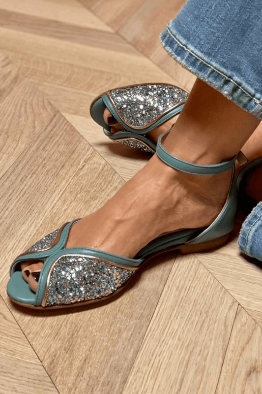 Sandalia Glamour Glitter