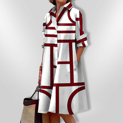 Vestido A-line Elegante