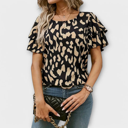 Blusa-Imaginativa Relajada