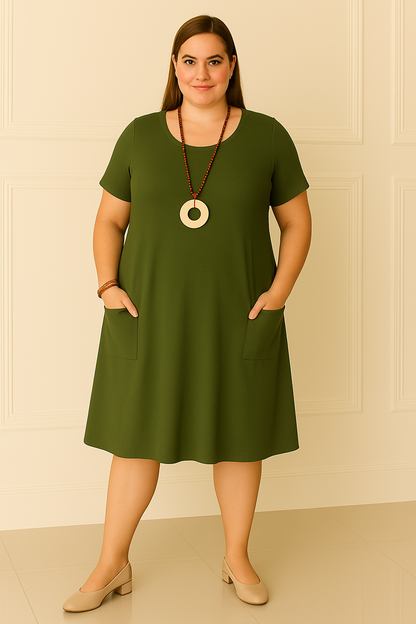 Vestido Flowy-Comfort A-Line