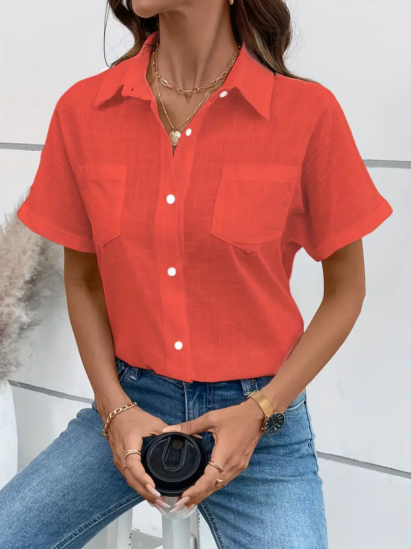 Blusa Blanca Silueta-Favorecedora