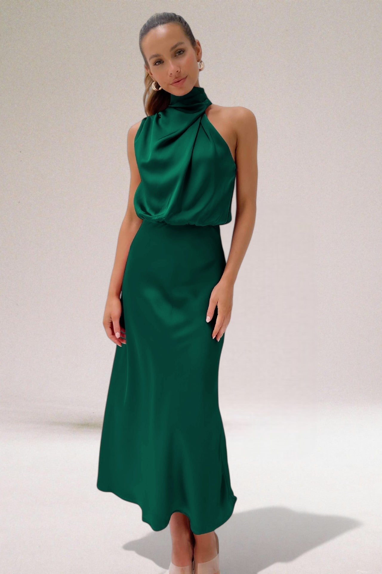 Vestido-Resplandor Satén