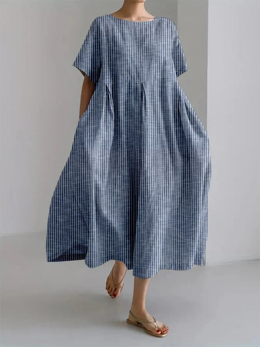 Vestido Rayas Retro