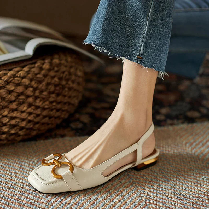 Sandalias Ortobóxicas de Cuero