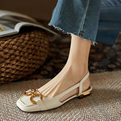Sandalias Ortobóxicas de Cuero