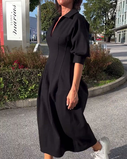 Vestido Largo Comodidad Elegante