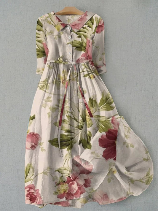Vestido Moldea-Silueta Floral