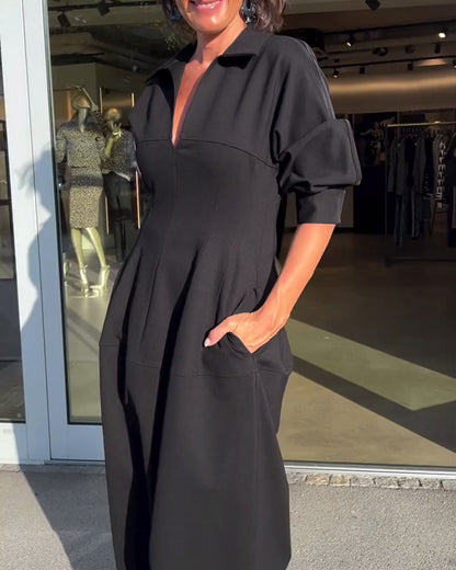 Vestido Largo Comodidad Elegante