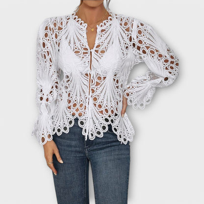 Blusa Asimétrica Sofisticada