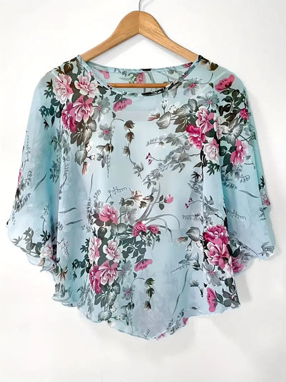 Jersey Floral Confort-Transpirable