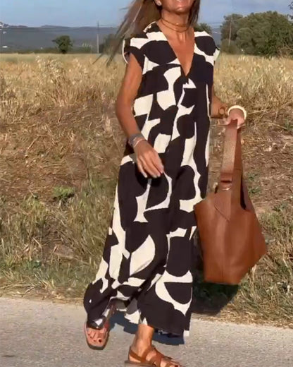 Elegancia-V Maxivestido