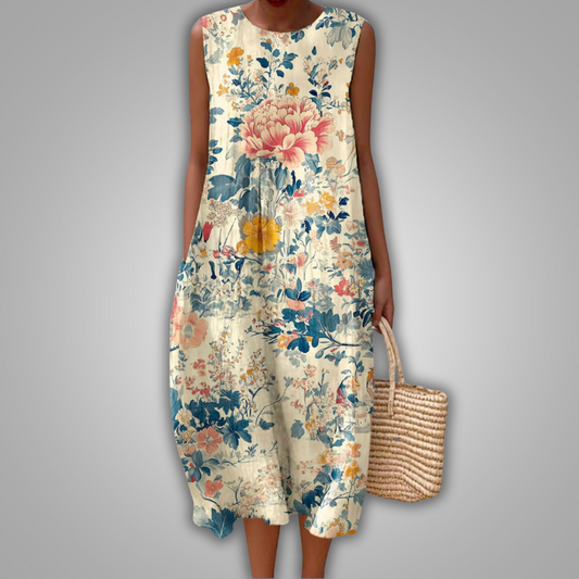 Vestido-Jardín Vintage-Romántico