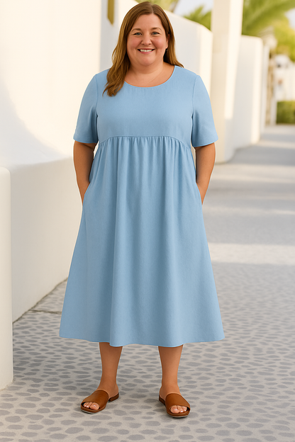 Vestido Cómodo de Bolsillos