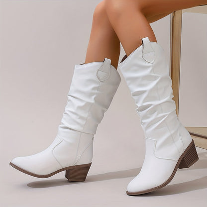 Botas Tacón Ancho Paso-Estable