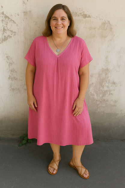 Vestido Naranja Alegre
