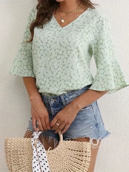 Blusa Floral Atemporal