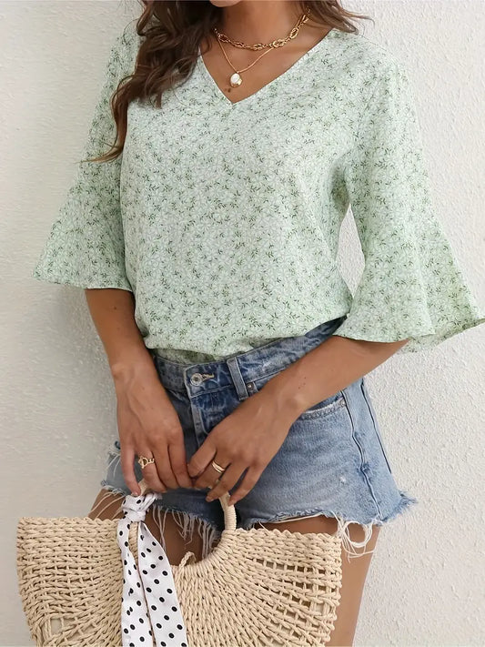Blusa Floral Atemporal