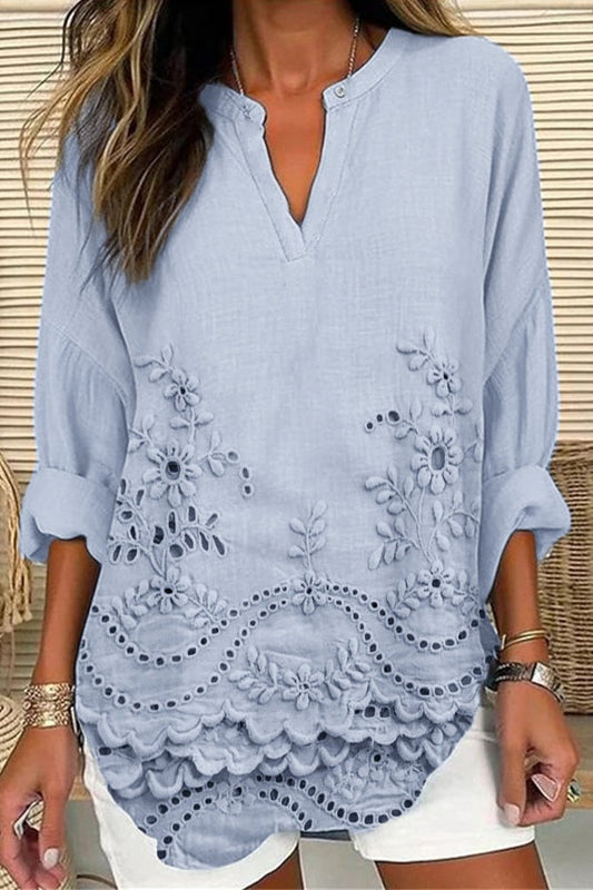 Blusa Caída-Favorecedora