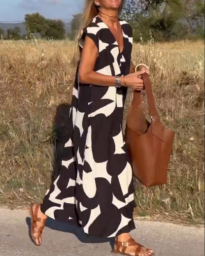Elegancia-V Maxivestido