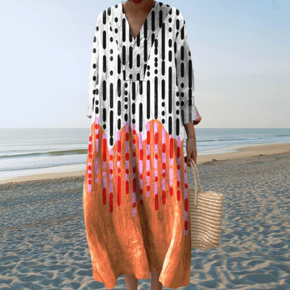 Vestido-Relajado Elegante y Cálido