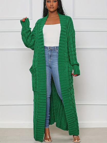 Cardigan Comprido de Punto