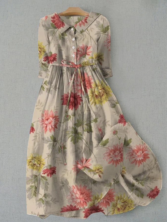 Vestido Vintage Moldea-Cintura