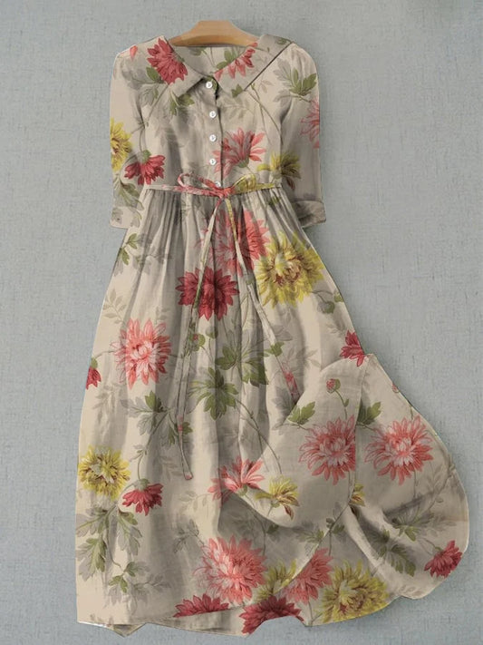 Vestido Vintage Moldea-Cintura