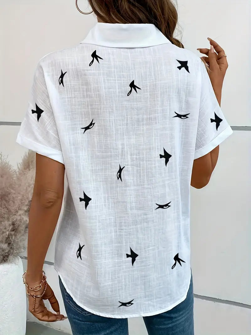 Blusa Blanca Silueta-Favorecedora