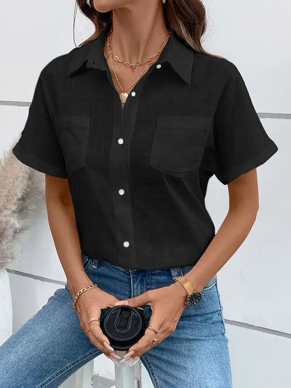 Blusa Blanca Silueta-Favorecedora