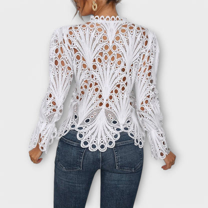 Blusa Asimétrica Sofisticada
