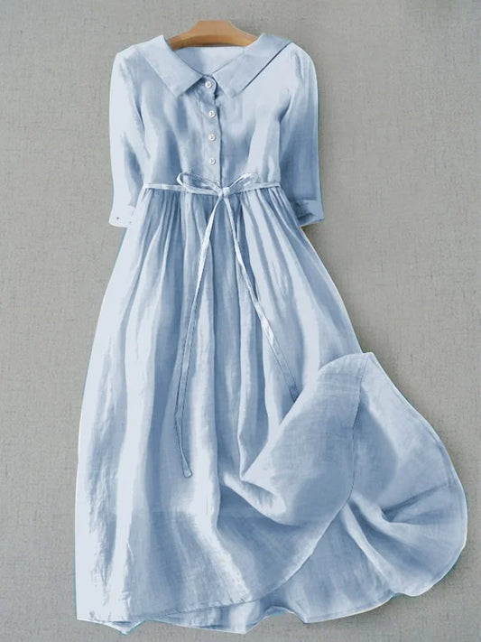 Vestido Cintura-Definida
