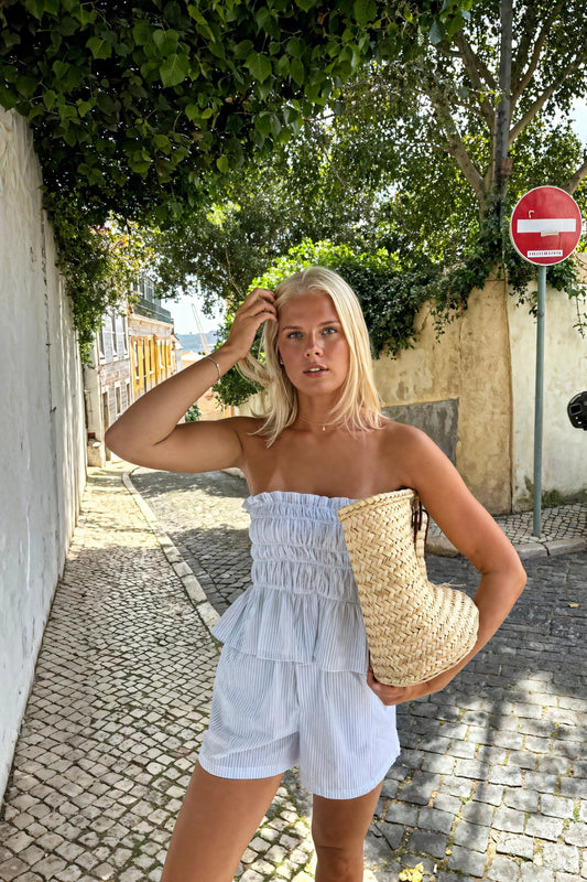 Cooling Summer Strapless Set
