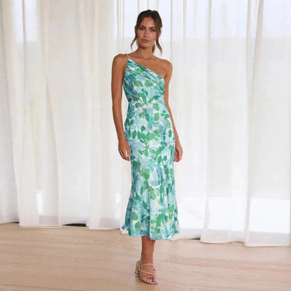 Sensual Floral Cocktail Dress
